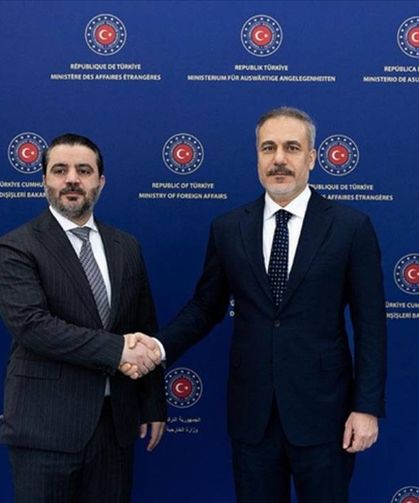 Bakan Fidan Suriyeli mevkidaşı Şeybani ile görüştü