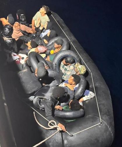 Fethiye açıklarında düzensiz göçmen operasyonu