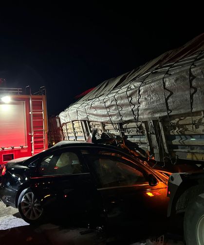 Afyonkarahisar'da feci kaza! 2 kişi öldü