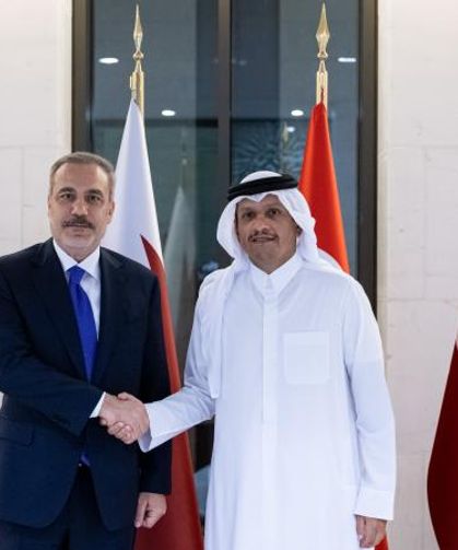 Bakan Fidan Katar Başbakanı ile görüştü