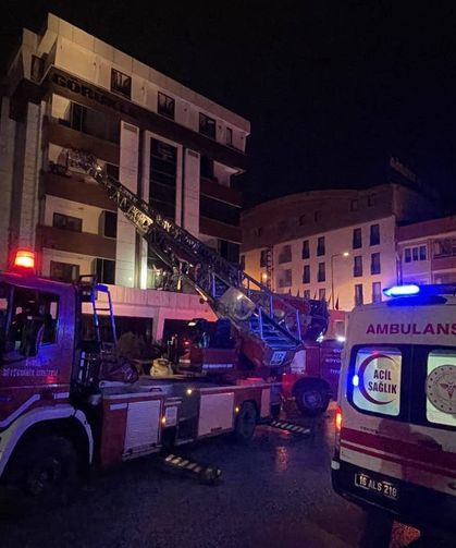 Bursa'da otel yangını