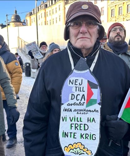 İsveçliler Batı Şeria için yürüdü