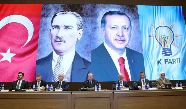 AK Parti MKYK Erdoğan başkanlığında toplandı