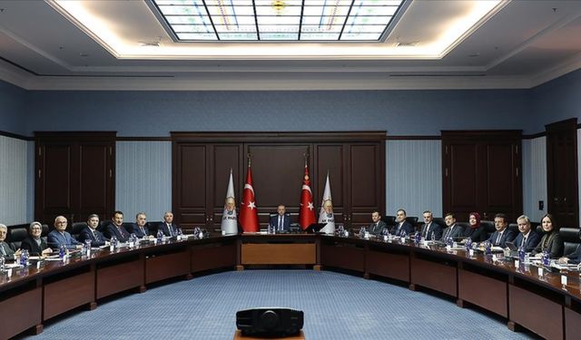 AK Parti MYK toplantısı başladı