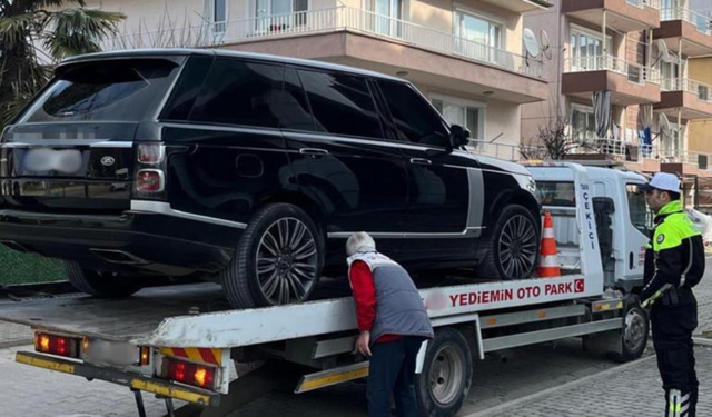 Yetkisiz çakar kullanan sürücüye 138 bin lira ceza