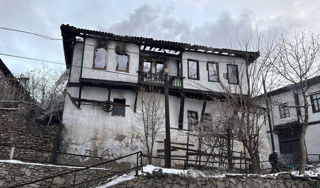 Safranbolu'da konakta yangın!