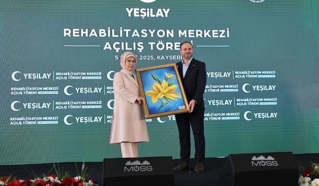 Yeşilay’ın üçüncü rehabilitasyon merkezi Kayseri’de açıldı