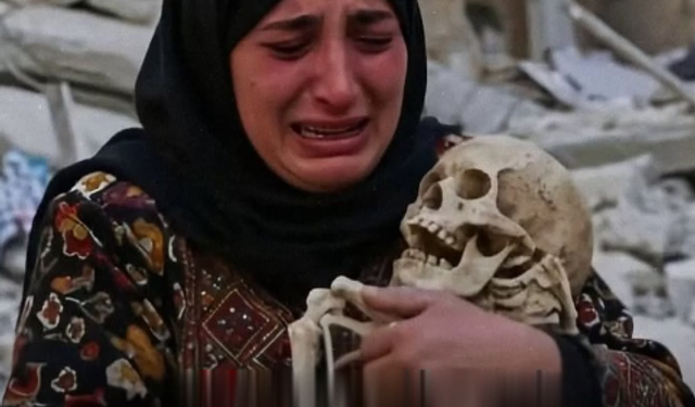 Gazzeli anne aylar sonra evladının iskeletini buldu