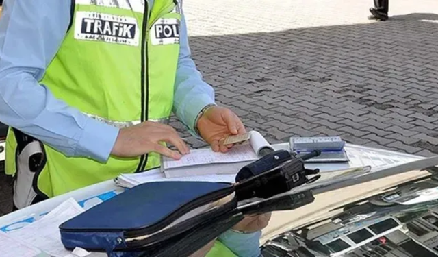 Plakasını gizleyen sürücüye dev ceza