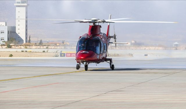 Mersinde ambulans helikopter 2 yaşındaki bebek için havalandı