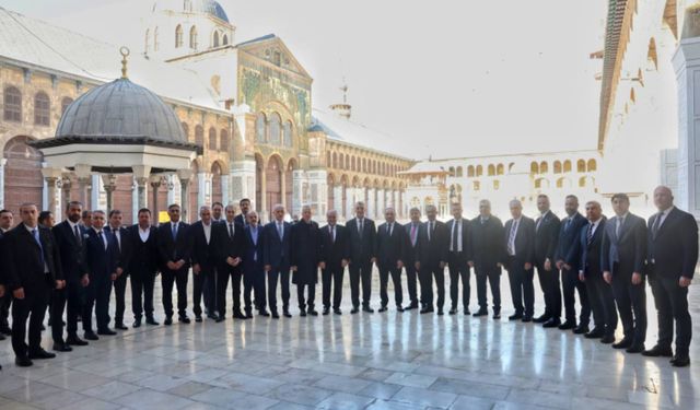 Bakan Bolat Şam'daki temaslarını sürdürüyor