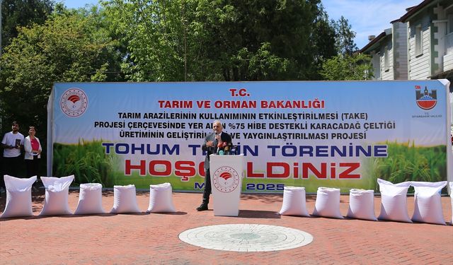 Diyarbakır'da 45 çiftçiye 27 ton sertifikalı çeltik tohumu desteği