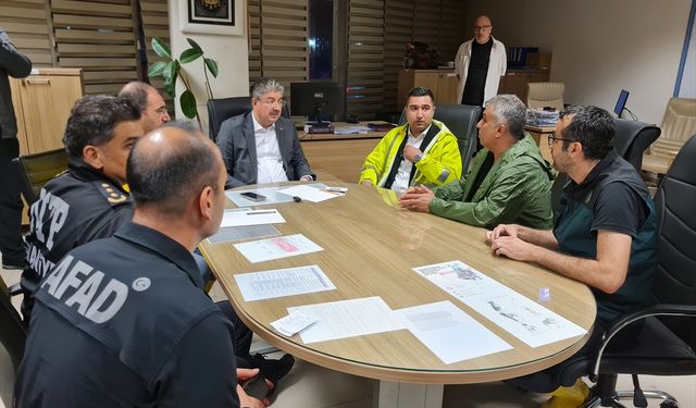 Osmaniye'de sağanak nedeniyle dere taştı