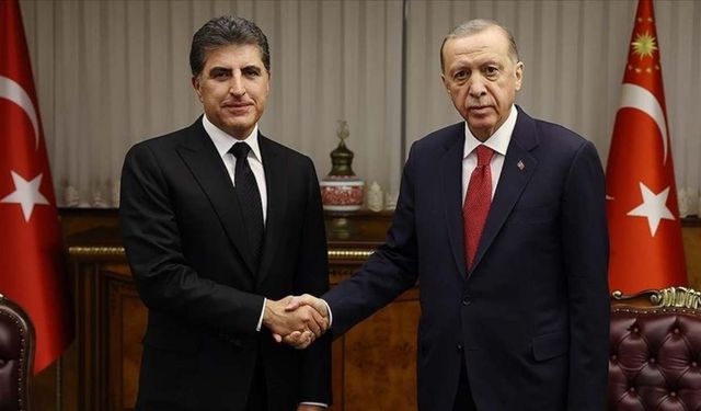 Neçirvan Barzani'den flaş Erdoğan açıklaması