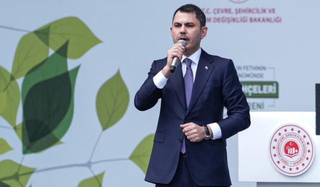 Bakan Kurum, Bağcılar Millet Bahçesi'nin görüntülerini paylaştı