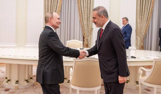 Bakan Fidan, Rusya Devlet Başkanı Putin tarafından kabul edildi
