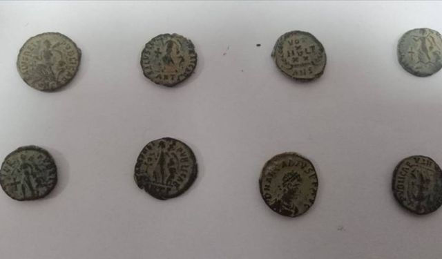 Mersin'de Roma ve Bizans dönemine ait sikke bulundu