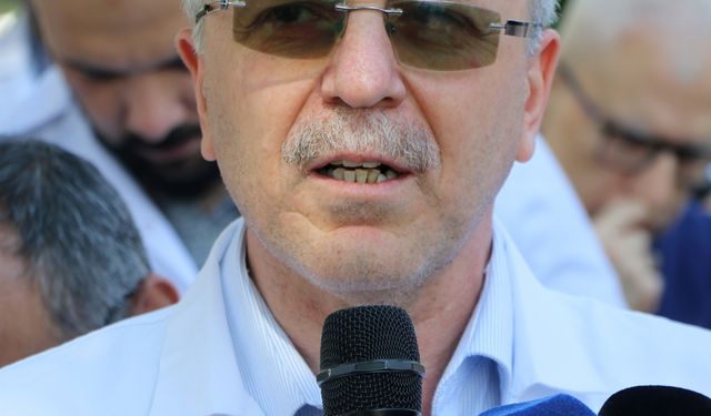 Kayseri'de Filistin'de öldürülen çocuklar için fidan dikildi