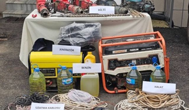 Kırklareli'nde kaçak kazı ve uyuşturucu operasyonu