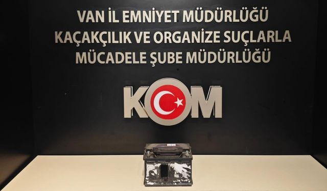 Van'da kaçakçılık operasyonlarında 7 kilogram külçe altın ele geçirildi
