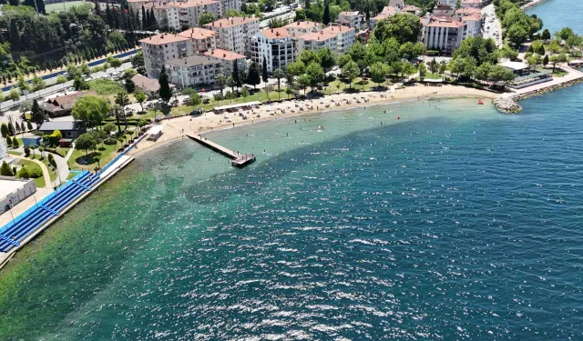 Kocaeli'nin 'mavi bayraklı' plajları testi geçti