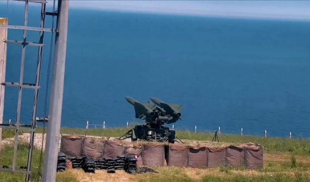 HAWK silah sistemi eğitim atışları Sinop'ta yapıldı