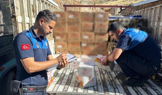 Mardin'de 5 bin gıda ürünü imha edildi