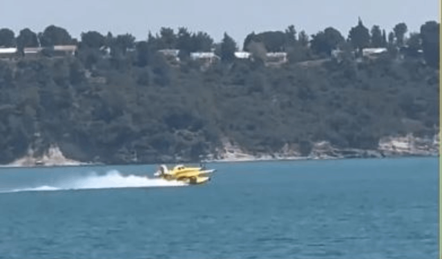 Çukurova'da yangın söndürme uçağı kaza kırıma uğradı