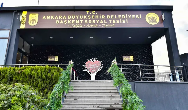 Ankara Büyükşehir'den evliliğe ilk adım desteği... 'Sosyal Yaşam Adası'nda düğünler ücretsiz
