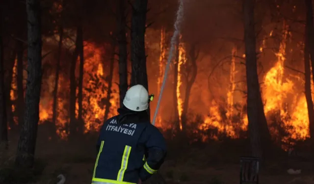 Antalya’da 4 farklı noktada orman yangını çıktı