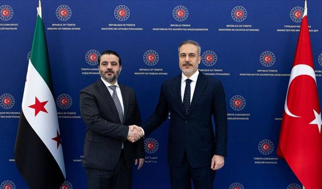 Bakan Fidan Suriyeli mevkidaşı Şeybani ile görüştü