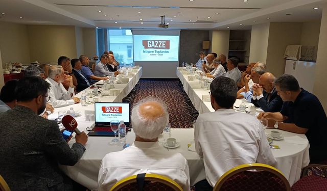 Adana’da “Gazze İstişare Toplantısı” düzenlendi