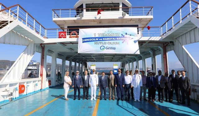 Çanakkale'de, 1 Temmuz Denizcilik ve Kabotaj Bayramı kutlandı