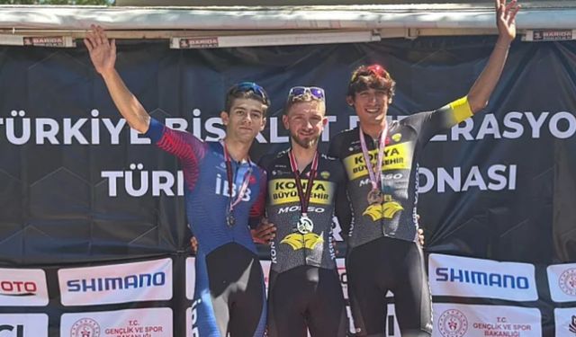 Konyalı pedallar tozu dumana kattı