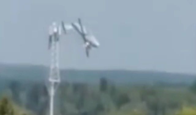 Rusya'da askeri kargo uçağı düştü!