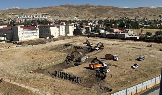 Van'da şehir hastanesi için çalışmalar başladı