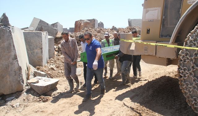 Konya'da üzerine mermer blok düşen maden mühendisi öldü