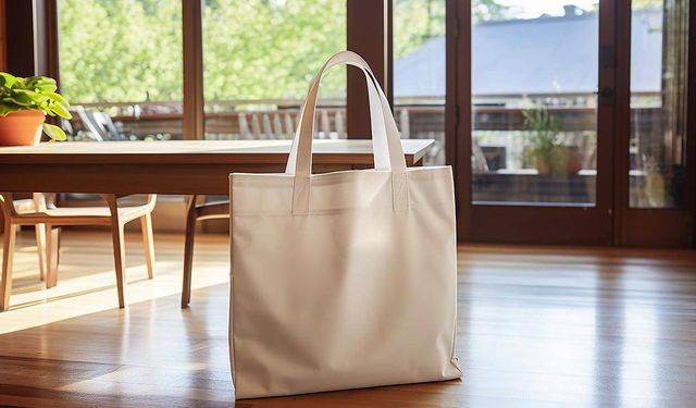 Plastik poşet yerine bez çanta satan zincir marketlere yaptırım