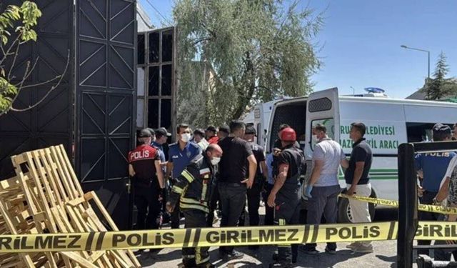 Çorum'da kahreden olay: Anne ile oğlu atık yağ tankerine düştü