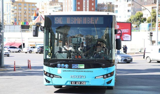 Şanlıurfa'da klima çalıştırmayan toplu ulaşım araçlarına ceza