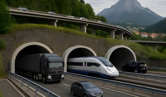 Dörtyol-Hassa Demir Yolu ve Otoyolu Tünelleri Projesi yola çıkıyor