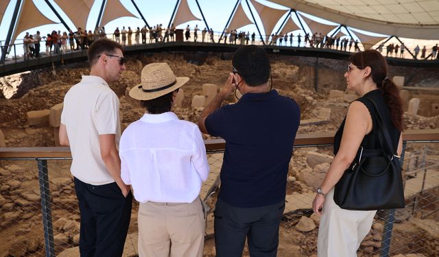 AB Türkiye Delegasyonu Maslahatgüzarı Vilcinskas'tan turistlere Göbeklitepe daveti