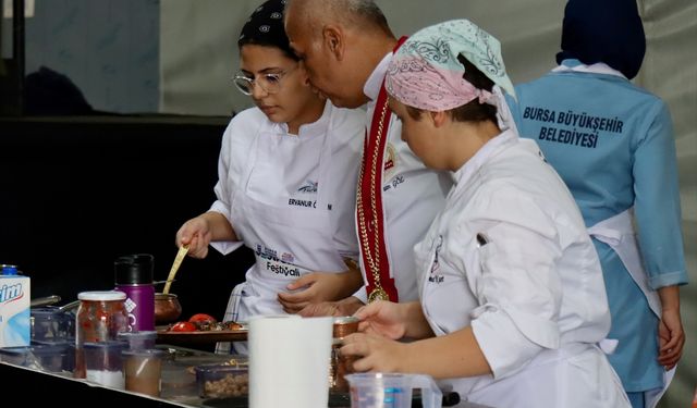 Bursa Uluslararası Gastronomi Festivali devam ediyor