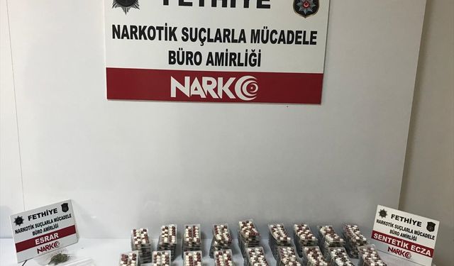 Fethiye'de uyuşturucu operasyonunda yakalanan şüpheli tutuklandı