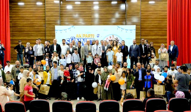 Van'da 200 çocuk için sünnet şöleni düzenlendi