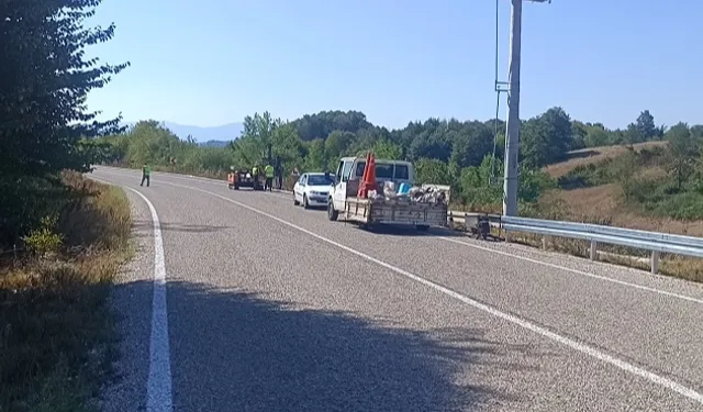 Pazaryeri–Bursa karayolunda bariyerli önlem