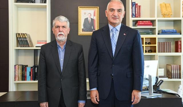 Bakan Mehmet Ersoy, İran Kültür ve İslami İrşad Bakanı Salihi ile görüştü