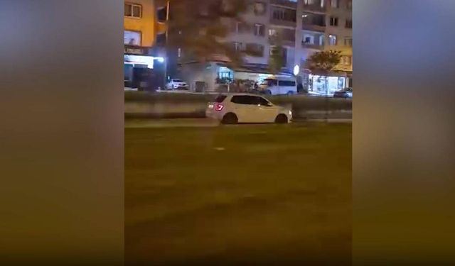 Tramvay yoluna giren sürücüye ceza yağdı