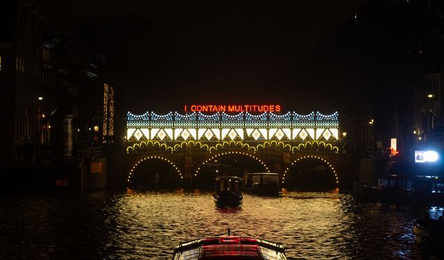 Hollanda'da 'Amsterdam Işık Festivali' başladı