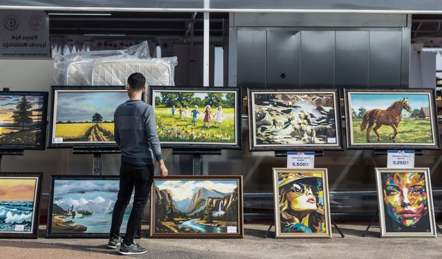 Mersin'de İşyurtları Ürün ve El Sanatları Fuarı ziyaretçilerini ağırlıyor